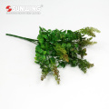 eco-friendly green artificial fabric spray of plant with fireproof test